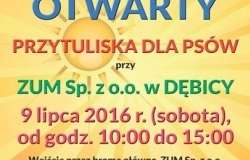 Dzień Otwarty Przytuliska dla psów przy Zakładzie Usług Miejskich w Dębicy