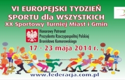 Sprawozdanie z VI Europejskigo Tygodnia Sportu dla Wszystkich - XX Jubileuszowy STMiG 2014