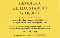 „Dembicka Giełda Staroci” w Dębicy