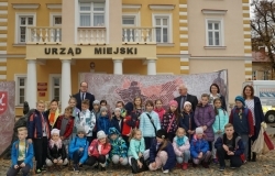 Obejrzeli wystawę w muzeum i spotkali się z burmistrzem