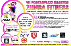 VII Podkarpacki Maraton Zumba Fitness pod patronatem Burmistrza Miasta Dębica Mariusza Szewczyka