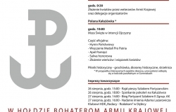 KAŁUŻÓWKA 2017 – program uroczystości