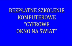 Zaproszenie do udziału w szkoleniu komputerowym z certyfikatem ECDL Profile