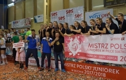 LTS Legionovia Mistrzem Polski Juniorek w Piłce Siatkowej Dębica 2018