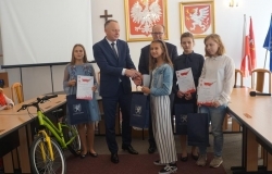 Rowery trafiły w ręce zwycięzców konkursu