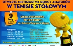 Otwarte Mistrzostwa Dębicy Amatorów w Tenisie Stołowym