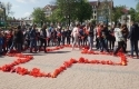 Miting PCK Oddziału Rejonowego Dębica na dębickim Rynku