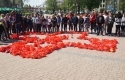 Miting PCK Oddziału Rejonowego Dębica na dębickim Rynku