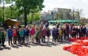 Miting PCK Oddziału Rejonowego Dębica na dębickim Rynku