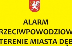 Ogłoszenie stanu alarmu przeciwpowodziowego na terenie Gminy Miasta Dębica