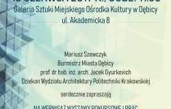 Wernisaż wystawy pokonkursowej prac studentów Wydziału Architektury Politechniki Krakowskiej