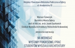 Wernisaż wystawy prac studentów Wydziału Architektury Politechniki Krakowskiej