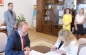 Nauczyciele odebrali akty mianowania i złożyli ślubowanie