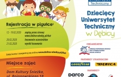 Dziecięcy Uniwersytet Techniczny w Dębicy ogłasza nabór na semestr letni 2020