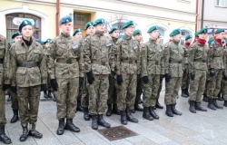 Przyrzeczenie strzeleckie młodzieży z Dębicy