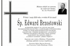 Zmarł Edward Brzostowski