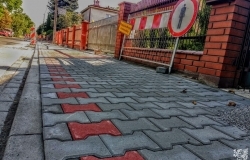 Chodnik przy ul. Staszica