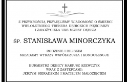 Zmarł Stanisław Minorczyk