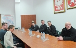 Hokeiści  z Polski, Węgier, Austrii i Białorusi z wizytą u burmistrza