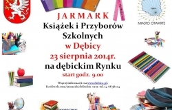 Jarmark „Książek i Przyborów Szkolnych” na dębickim Rynku