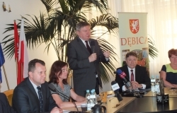 Rozmawiali o  inwestycjach przeciwpowodziowych