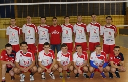 Mecz IV ligi Podkarpackiej Seniorów w Piłce Siatkowej