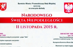 Narodowe Święto Niepodległości - 11 Listopada - Program obchodów