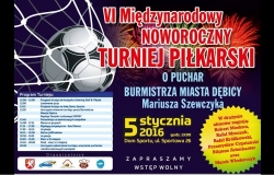 Zagrają dla Tymka i Oli - VI Międzynarodowy Noworoczny Turniej Piłkarski o Puchar Burmistrza Miasta Dębicy Mariusza Szewczyka