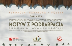 Ogólnopolski Konkurs Na Wzór Regionalny pt. "Motyw z Podkarpacia"