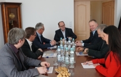 Belgijska delegacja z wizytą w Dębicy