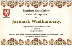 Jarmark Wielkanocny 19 marzec 2016 r.