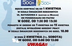 Od piątku można składać wnioski do programu Rodzina 500 +