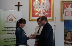 wręczenie decyzjii - program 500 +